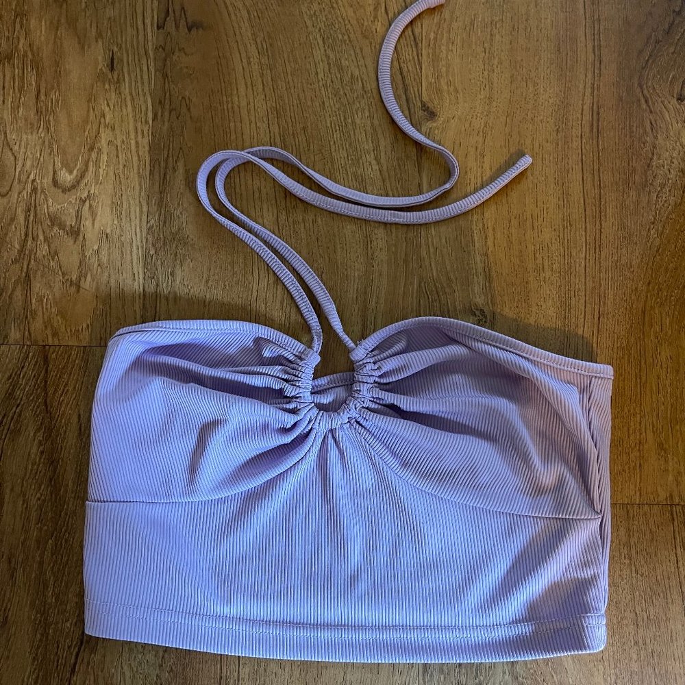 Light Purple Crop Top size 6
